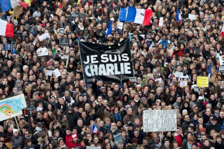 Using Twitter data to study the responses to the attacks on Charlie Hebdo