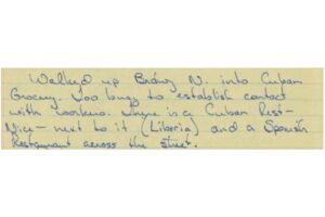 Fieldnotes George1977