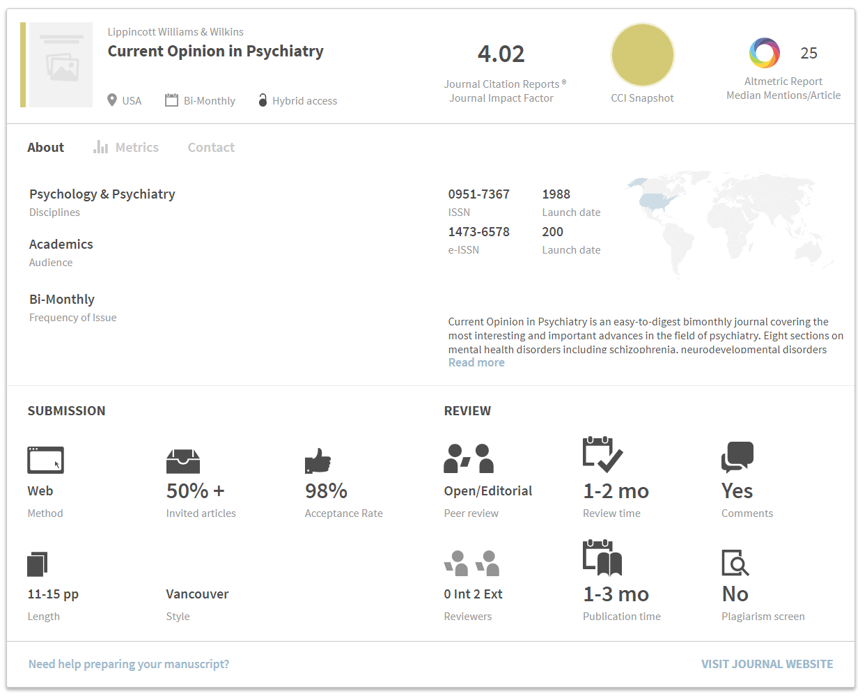 Cabell's Whitelist gives you a good idea of the editorial process of a journal.