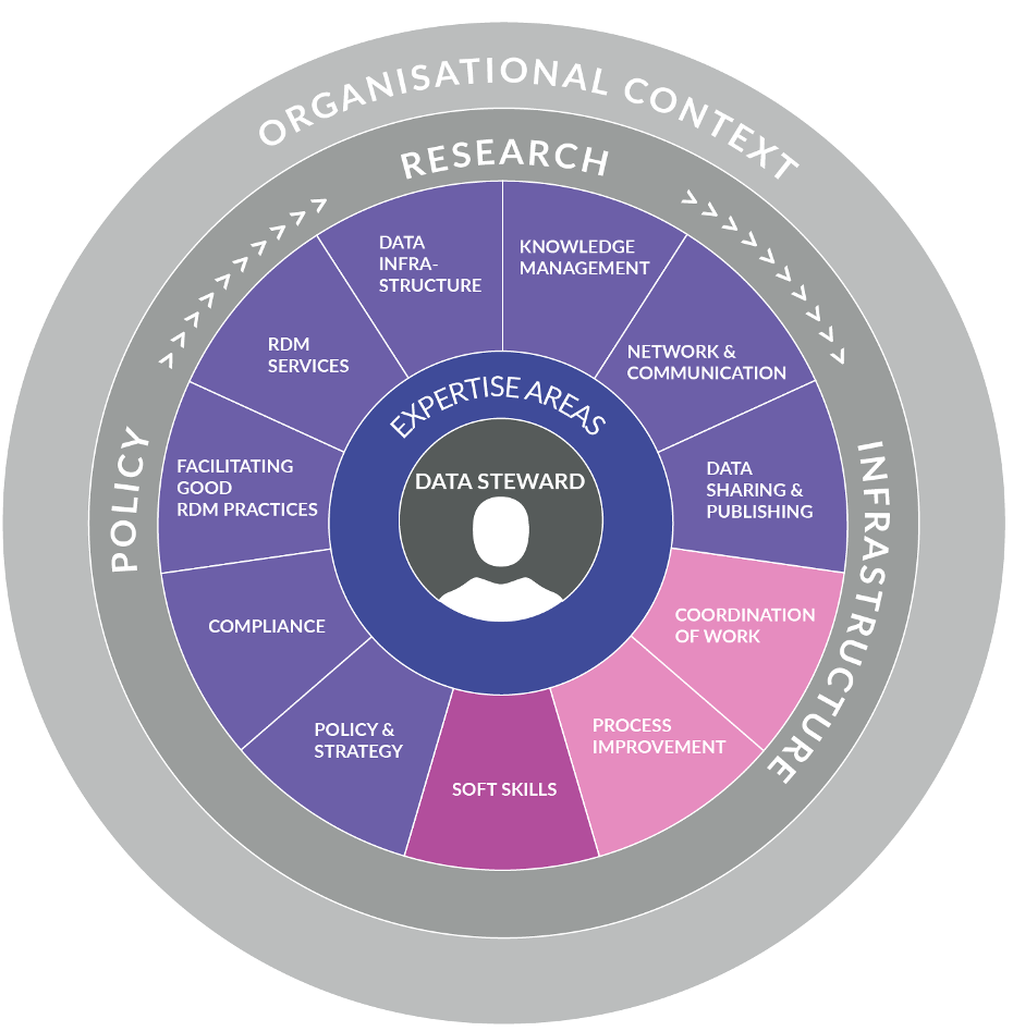 Data Steward skills wheel